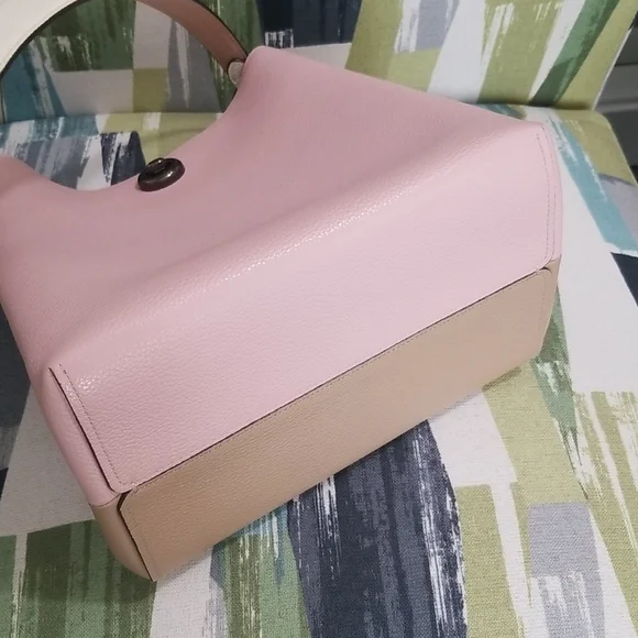Coach Charlie Bucket In Pink Multi